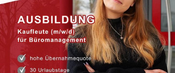 Ausbildung als Kaufleute für Büromanagement (m/w/d) (Ausbildung / Duales Studium | Landshut)