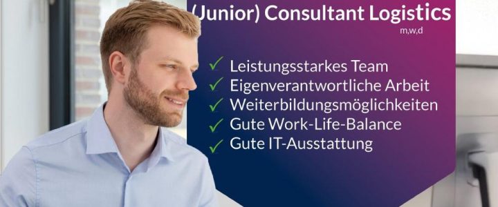 Junior Consultant Logistics (m/w/d) (Vollzeit | Münster / Telearbeit)