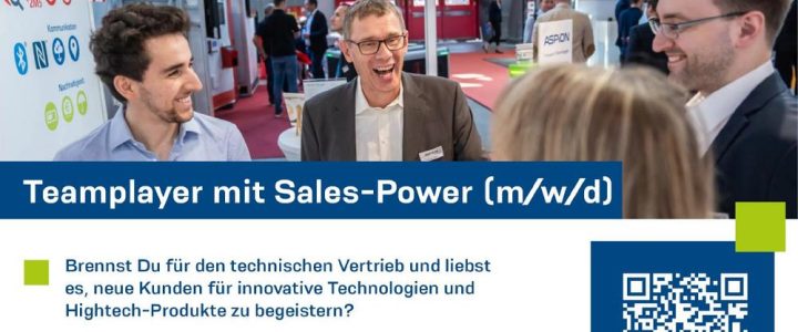 Sales Engineer (m/w/d) (Vollzeit | Karlsruhe)