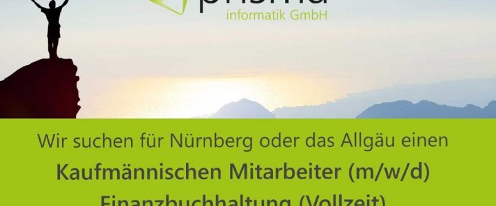 Kaufmännischer Mitarbeiter (m/w/d) Finanzbuchhaltung in Vollzeit (Vollzeit | Nürnberg)